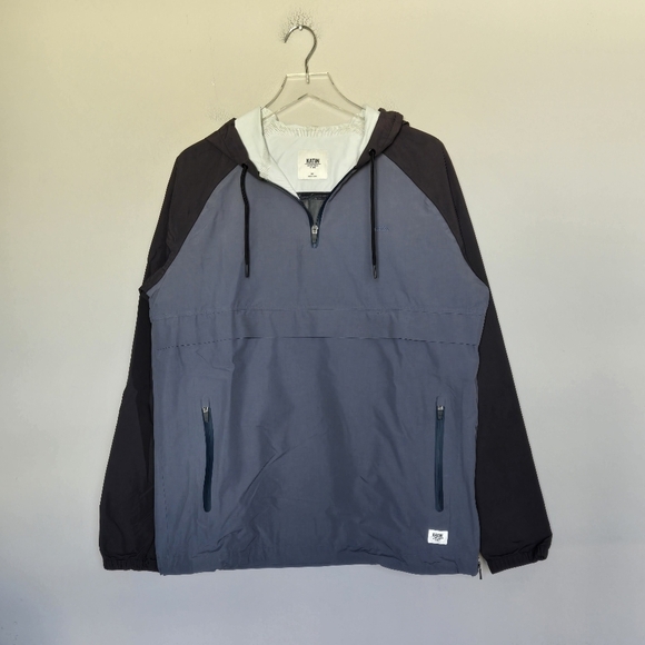 Katin Men's Felix Anorak Shell Rain Jacket Hoodie - Picture 10 of 11